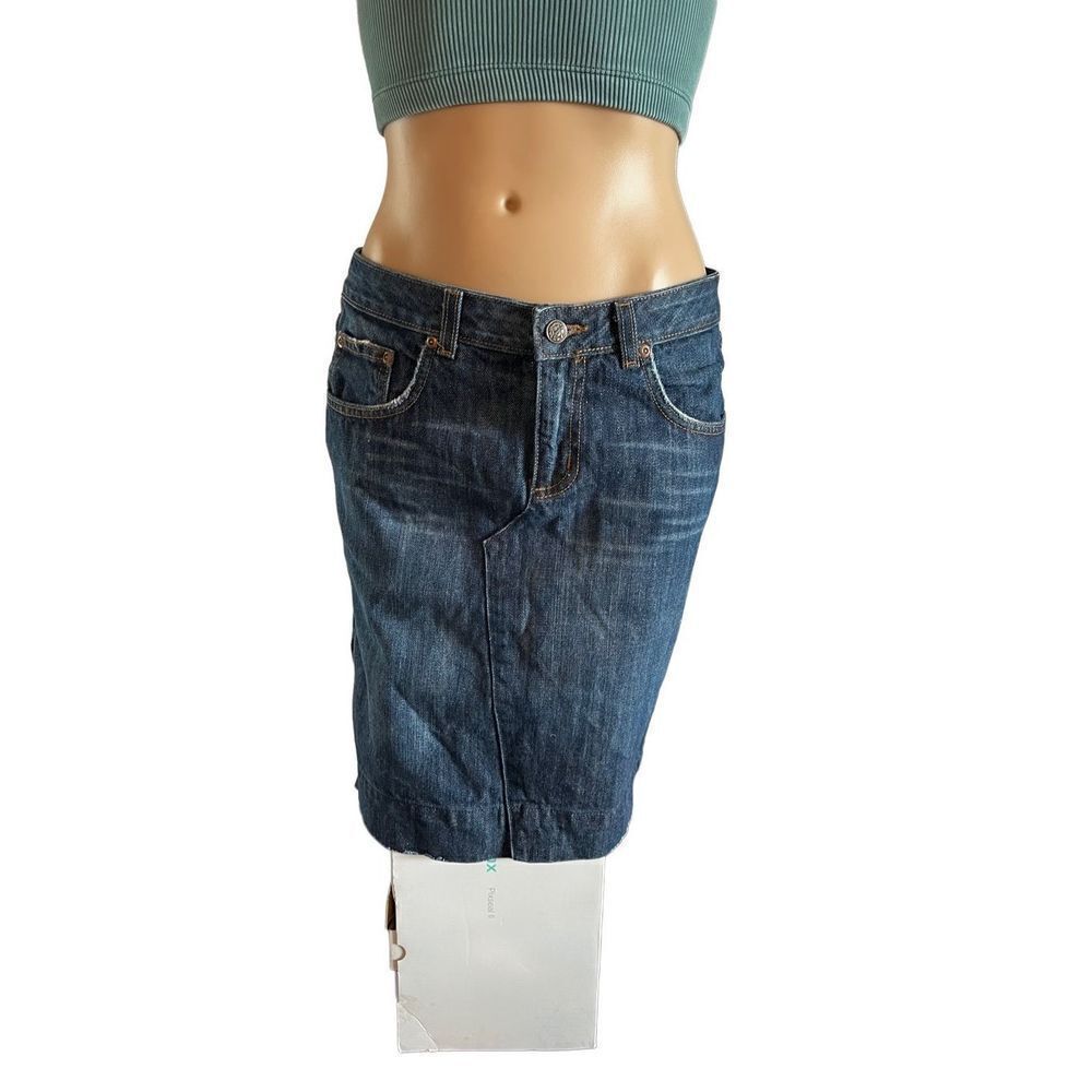BeBop Woman  Vintage Denim Skirt